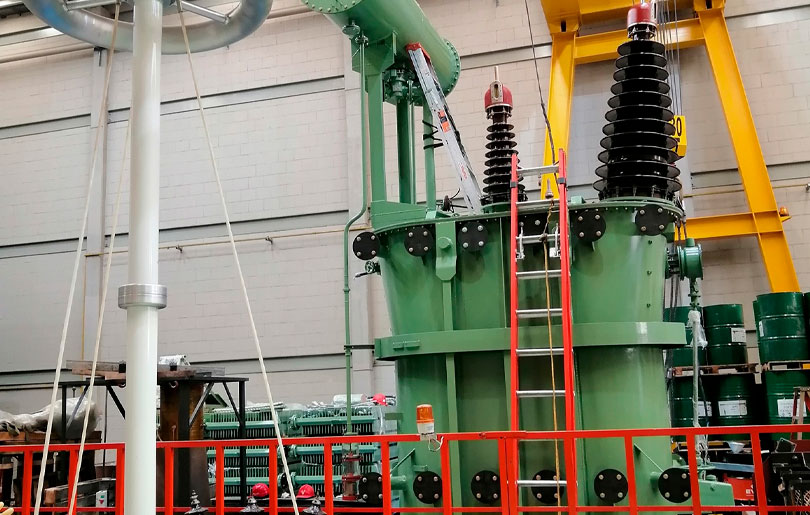 FyR ingenieros Ltda. Reparación de Transformadores de Media Potencia