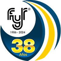 FyR ingenieros Logo 38 años